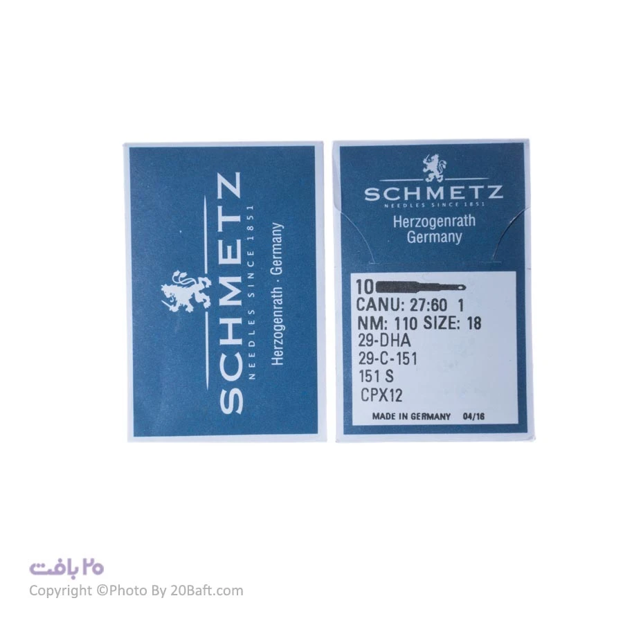 سوزن CPx12 سایز 18 اشمیتز