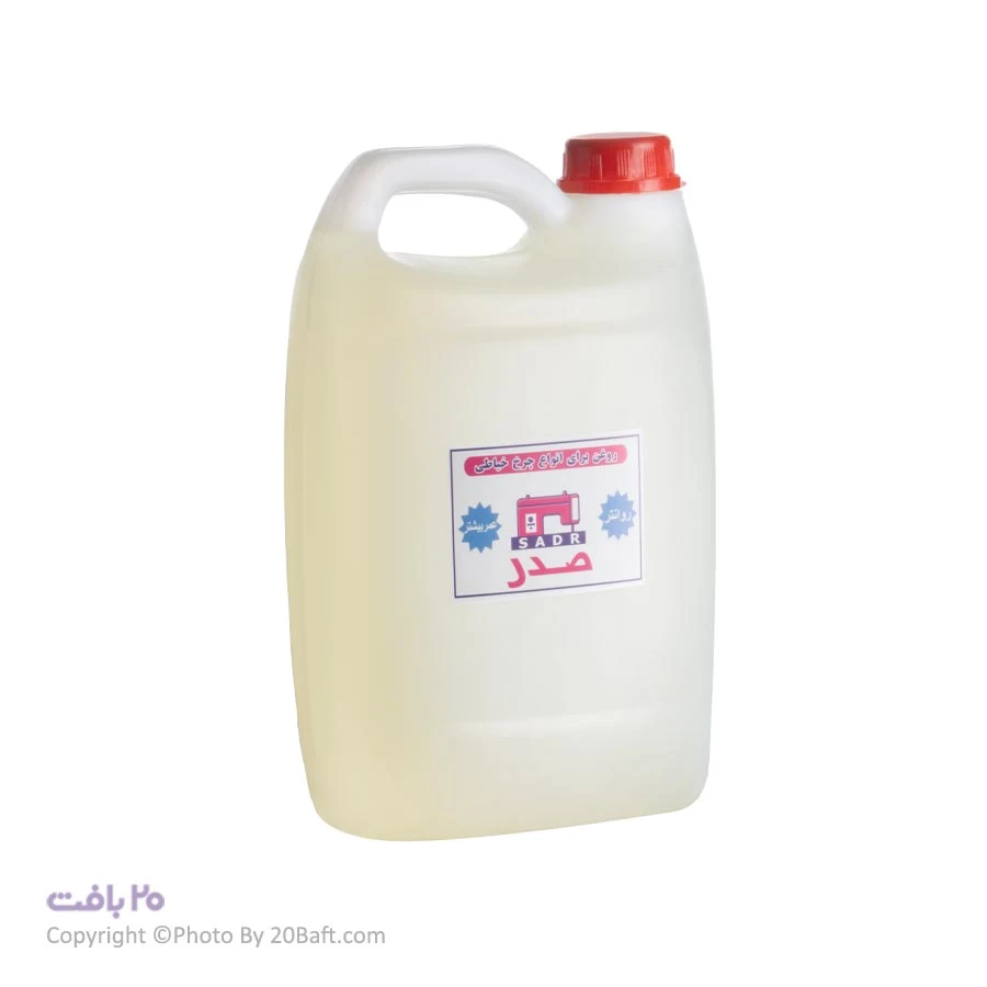روغن چرخ خیاطی 3 لیتری سفید