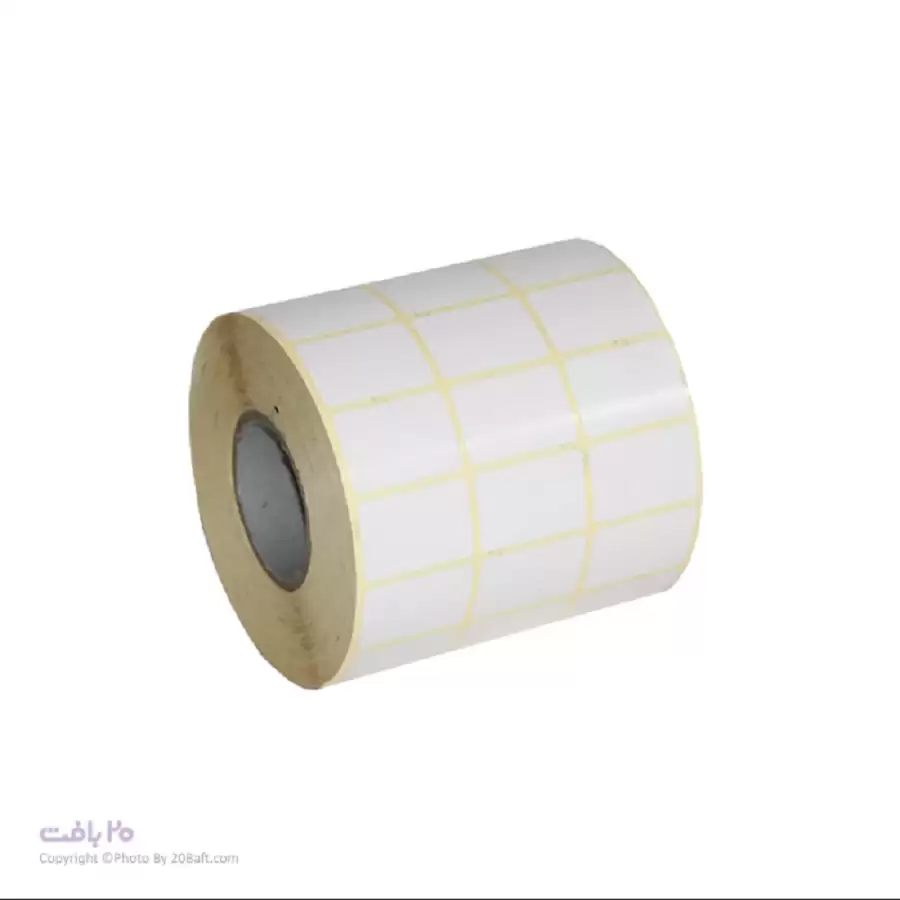 برچسب کاغذی 21*31 پشت متال (6000 تایی)