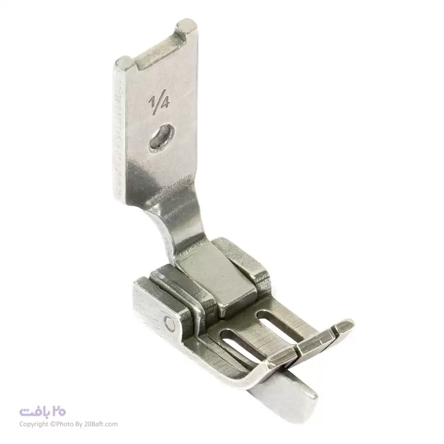 پایه دوخت دو سوزن دو ماکو خط کش دار (سمت چپ) سایز 1.4