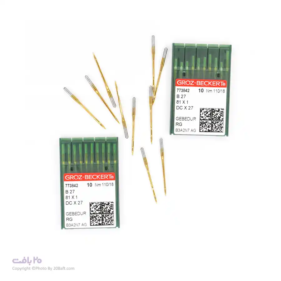 سوزن DCx27 سایز 18 طلایی گروز
