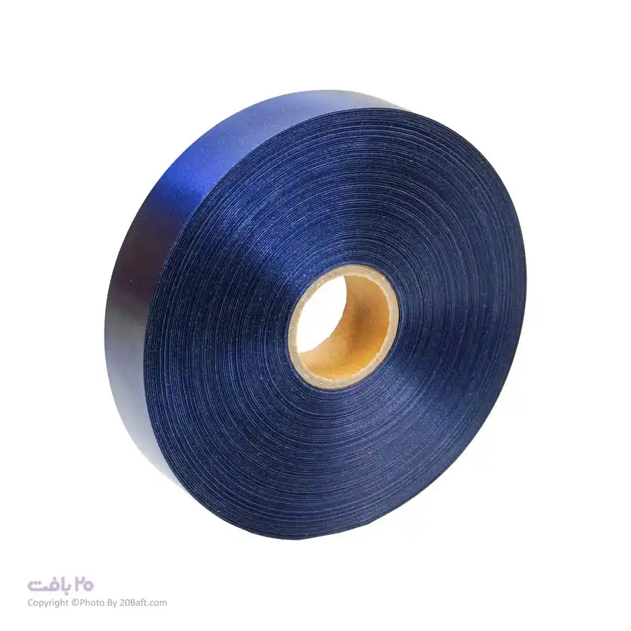 ساتن آبی تیره 3 سانت 175DB