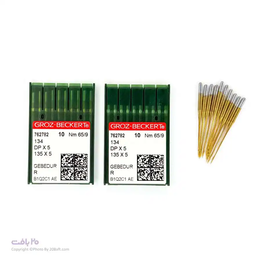 سوزن DPx5 سایز 9 طلایی گروز