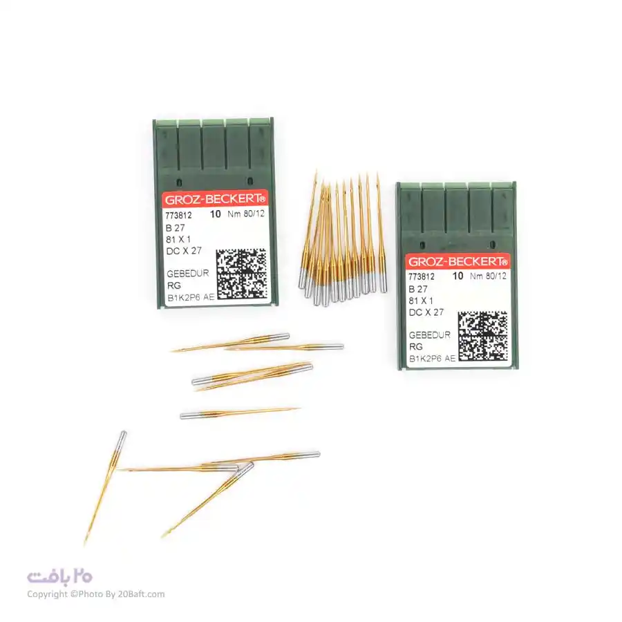 سوزن DCx27 سایز 12 طلایی گروز