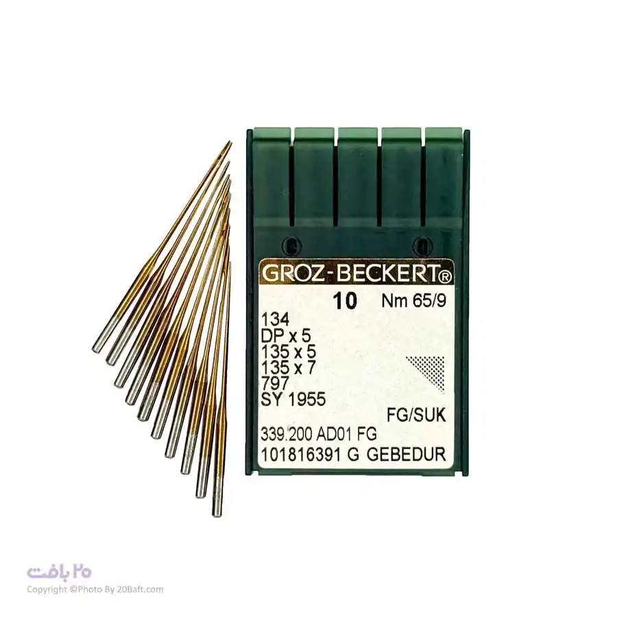 سوزن  DPx5 SUK سایز 9 طلایی گروز