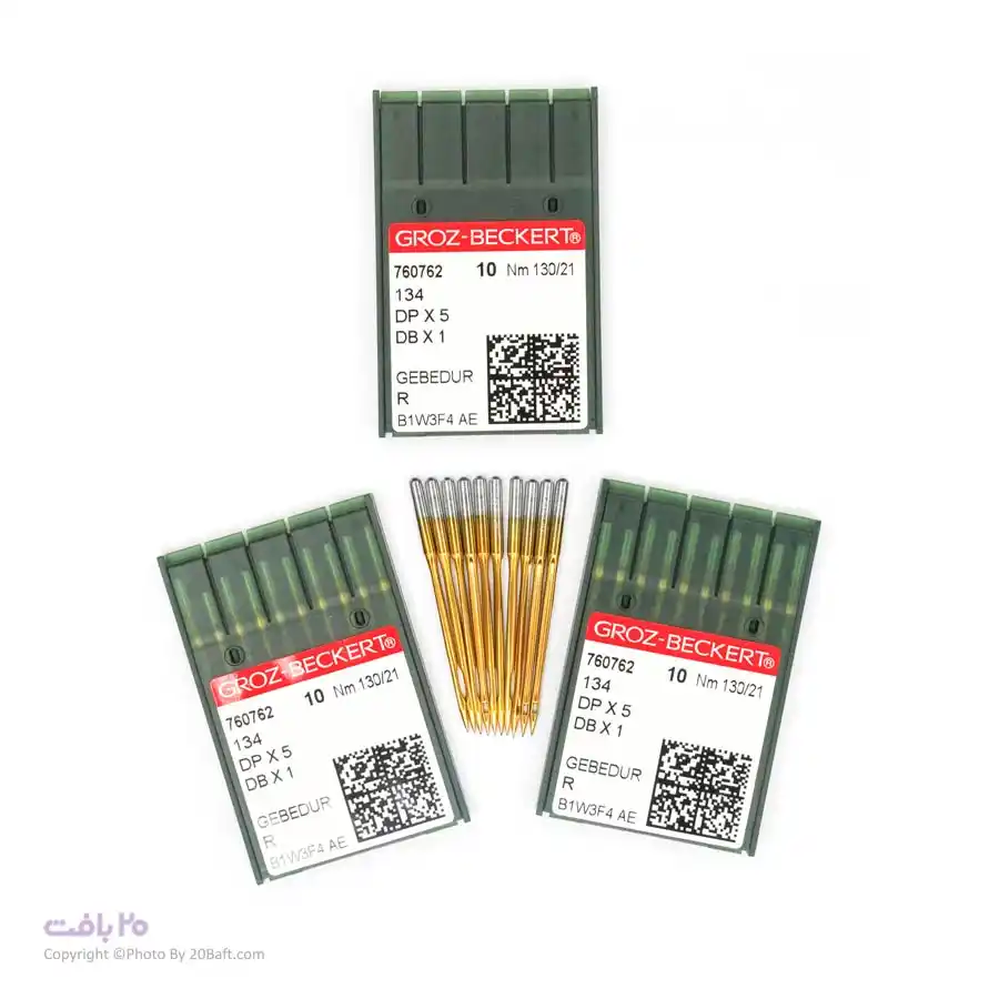 سوزن DPx5 سایز 21 طلایی گروز